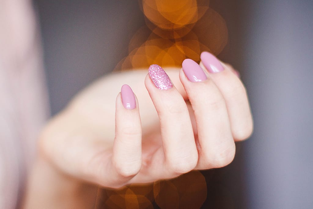 manicure na sesję