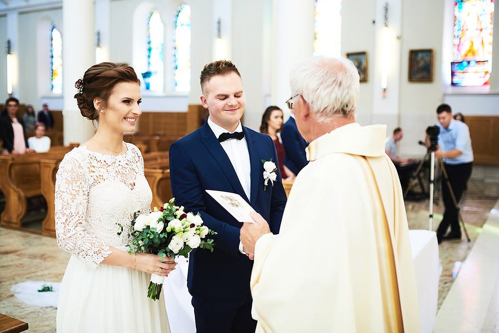 ceremonia ślubna w sułkowicach