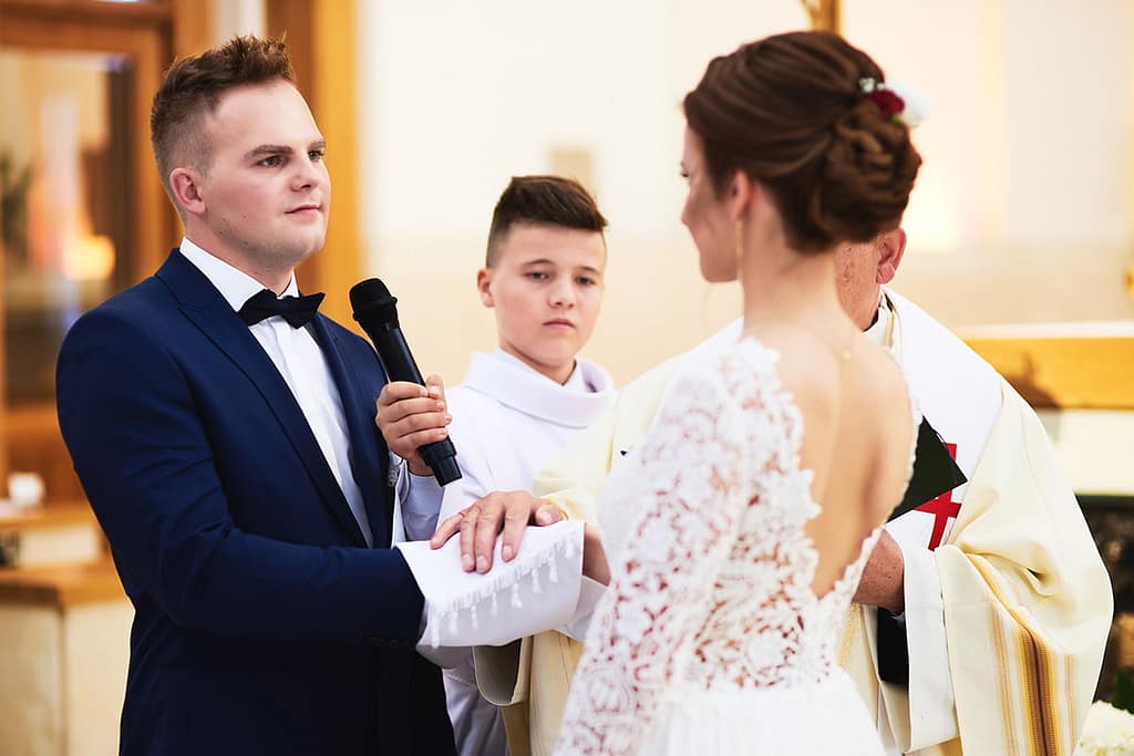 ceremonia ślubna w sułkowicach