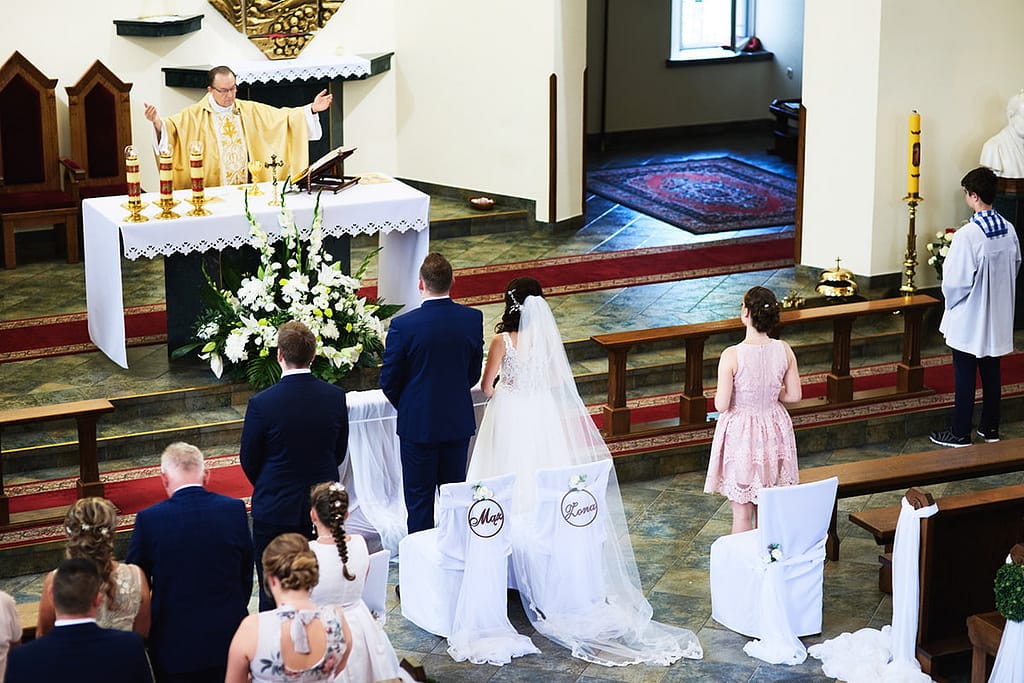 piękny wystrój ślubny w katowicach