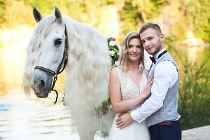 sesja zdjęciowa pary młodej